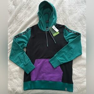 L. L. Bean NWT Cozy Color-block Hoodie Women’s